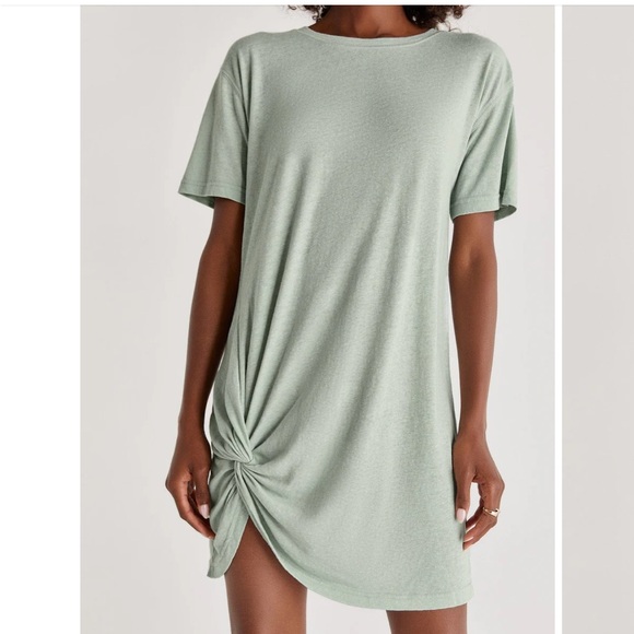Z SUPPLY DENNY TWIST T-SHIRT DRESS - Picture 2 of 8
